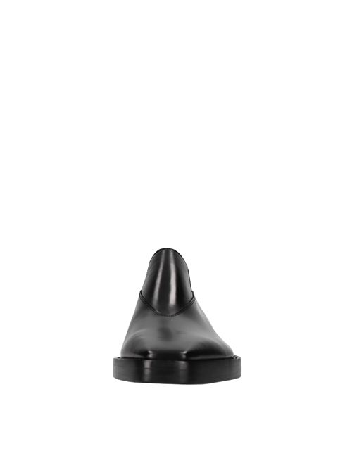 Stivaletti Beatles in pelle MUGLER | MUMFW26LS006_TB001 BRUSHED CALFNERO